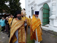 Престольный праздник в Спасском соборе г.Тары Омской митрополии
