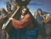 Восхождение Господа Иисуса Христа с Крестом на Голгофу