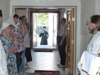 Епископ Савватий вТроицкую родительскую субботу в Спасском кафедральном соборе г. Тары