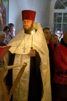 Пасхальный праздник.Иерей Михаил в Тарском кафедральном соборе г. Тары